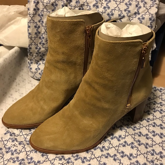 Sarah Flint Perfect Zip Bootie 70 in Camel Crosta - Size 38.5 - Picture 12 of 12